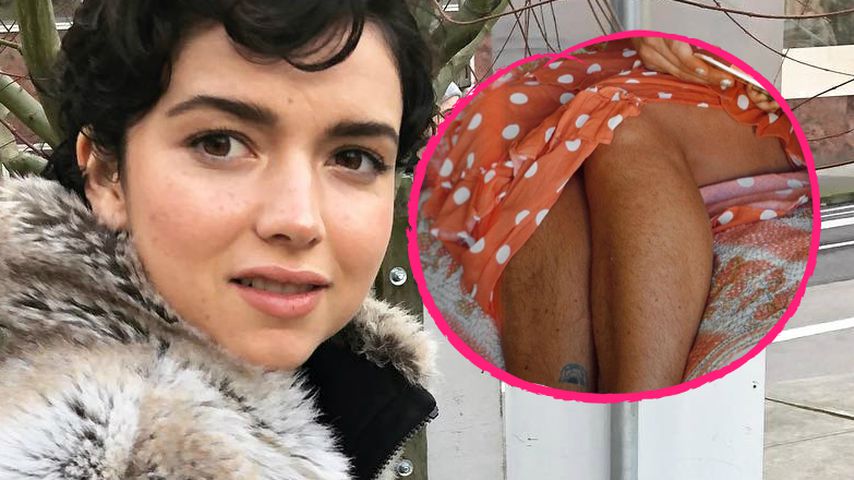 "Freund findet mich heiß": Bekah Martinez zeigt Beinhaare