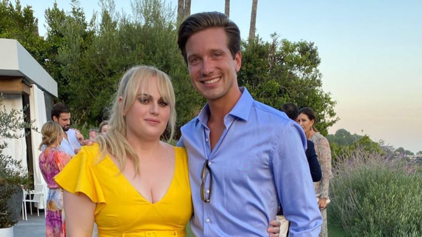 Rebel Wilson und ein Freund im August 2020