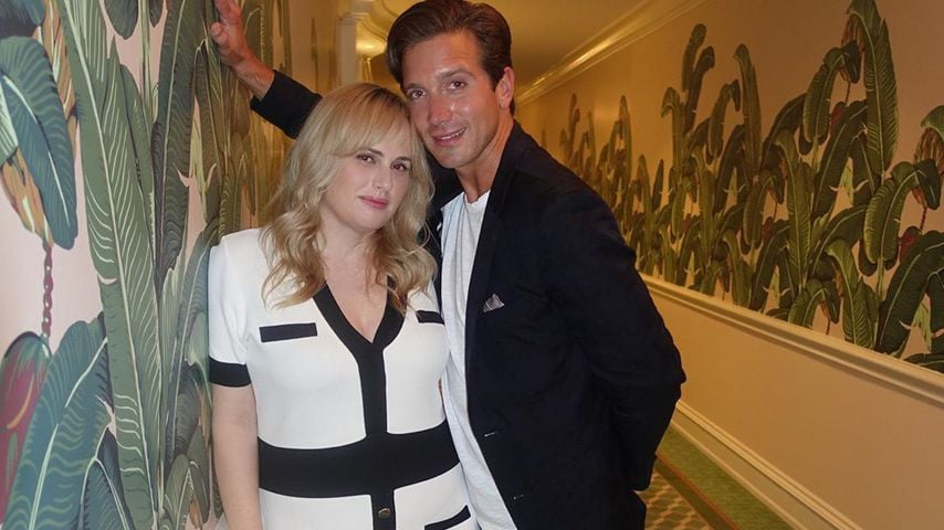 Rebel Wilson und Jacob Busch, Oktober 2020