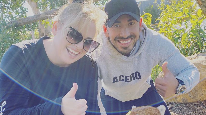 Rebel Wilson und Jono Castano in Sydney