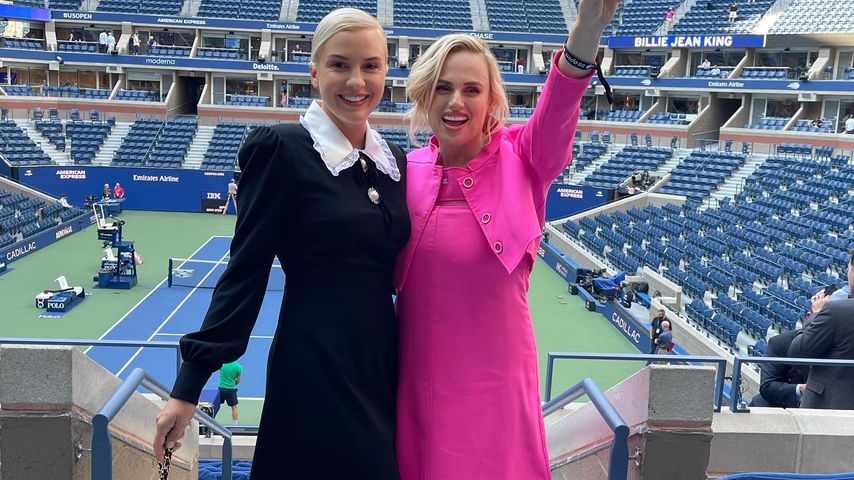 Ramona Agruma und Rebel Wilson bei den US Open 2022