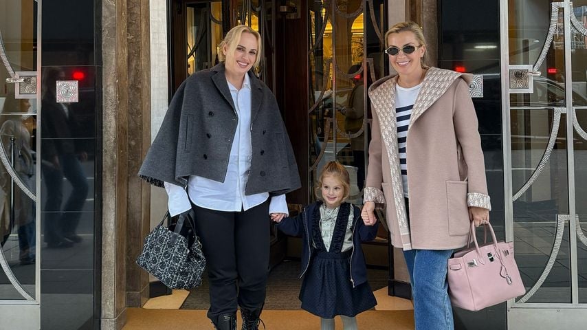 Rebel Wilson und Ramona Agruma mit ihrer Tochter Royce, September 2025