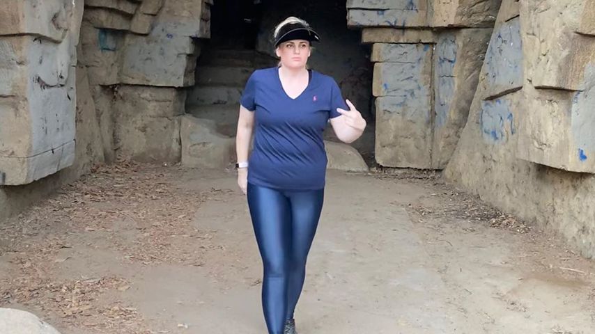 In hautenger Leggings: Rebel Wilson zeigt erschlankte Figur
