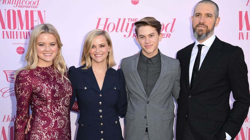 Reese Witherspoon mit ihren Kids und Jim Toth, Dezember 2019