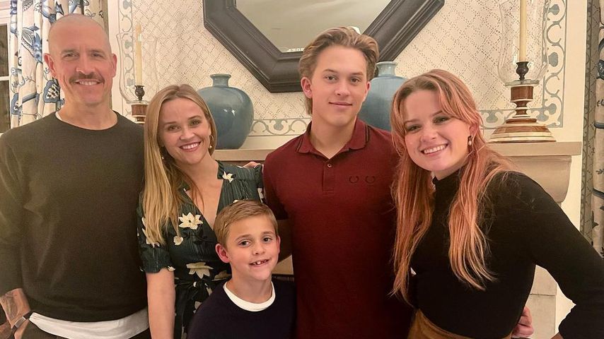 Reese Witherspoon mit ihrer Familie