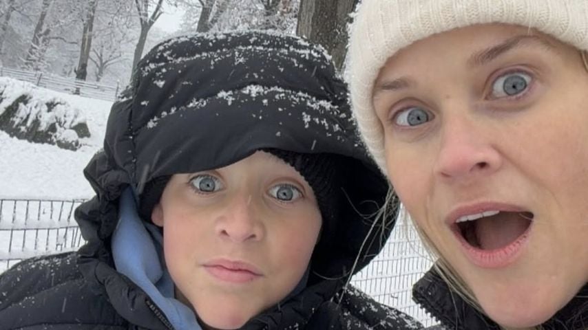 Reese Witherspoon und ihr Sohn Tennessee James Toth bei Instagram