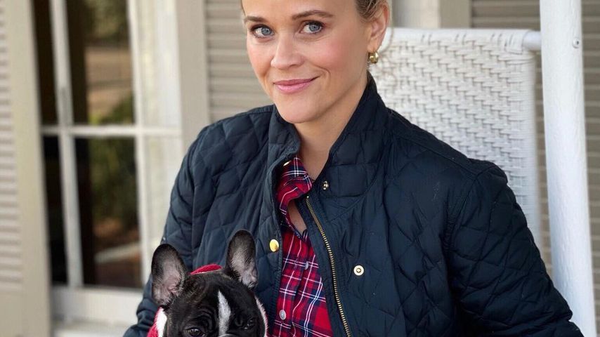 Reese Witherspoon und Minnie im Dezember 2020