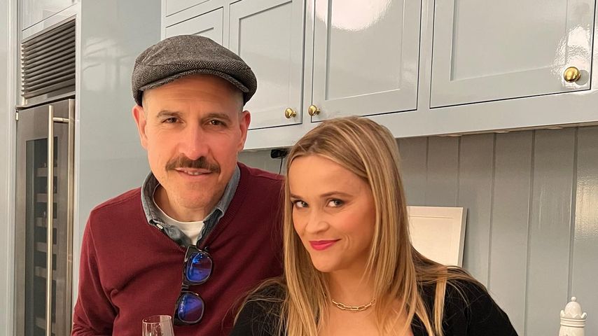 Filmproduzent Jim Toth mit seiner Frau Reese Witherspoon