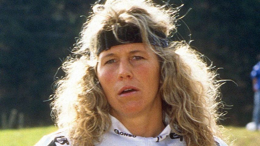 Regina Stiefl bei der Mountainbike WM, 1995