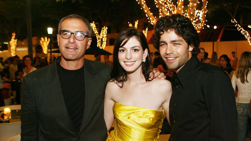 Regisseur David Frankel, Anne Hathaway und Adrian Grenier , 2006