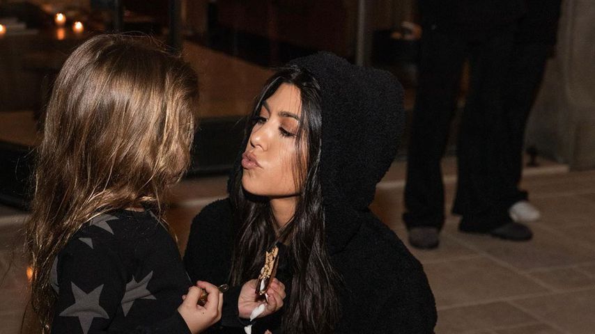 Reign Aston Disick und Kourtney Kardashian, Dezember 2019