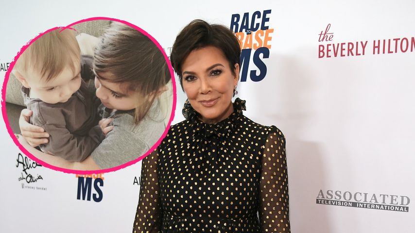 Stolze Oma: Kris Jenner gratuliert Enkeln Mason und Reign