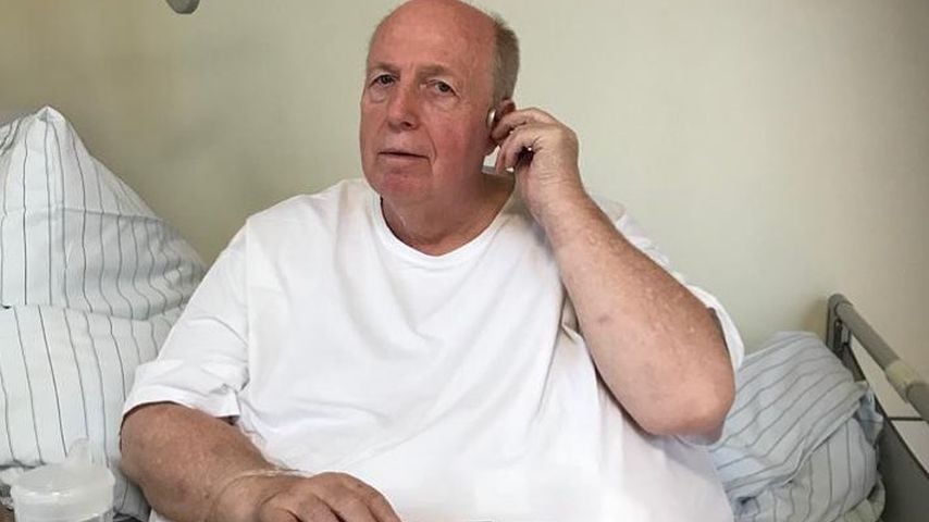 Reiner Calmund im Krankenhaus, Januar 2020