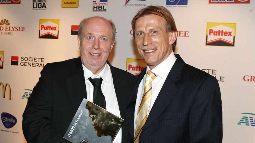 Reiner Calmund und Christoph Daum im März 2009