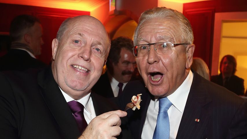 Reiner Calmund und Heinz Horrmann, Oktober 2012