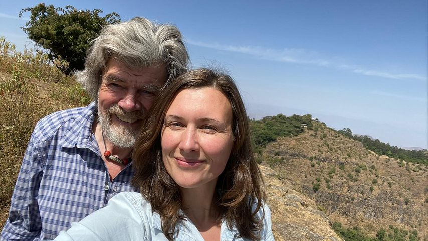 Reinhold Messner und Diane bekommen Besuch von der Familie