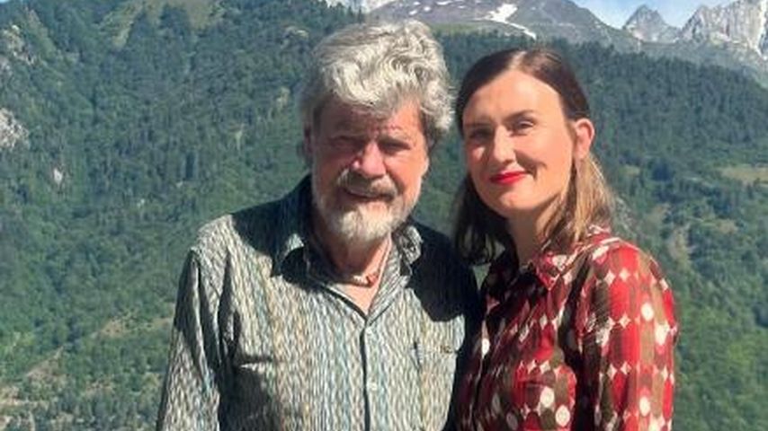 Reinhold Messner und Diane Messner im September 2024
