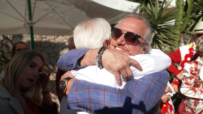 Reinhold und Robert Geiss auf Mallorca