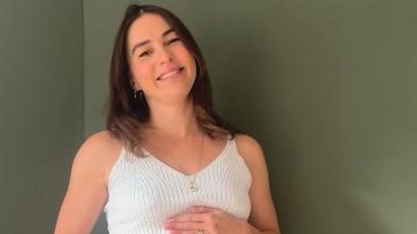 Ein Tag vor ET: Renata Lusin zeigt ihren großen Babybauch