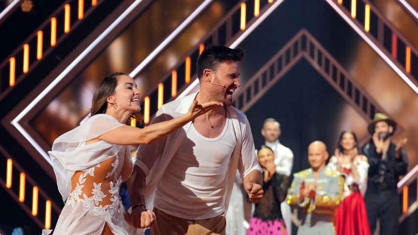 Renata Lusin und Marc Eggers in der fünften "Let's Dance"-Liveshow, 2025
