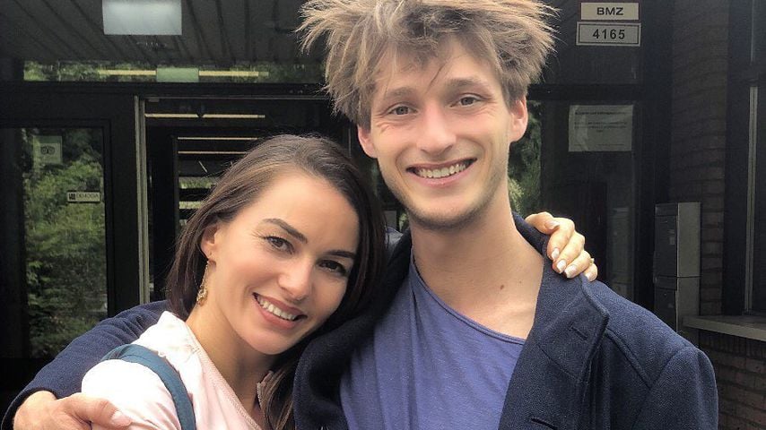 Renata Lusin und Moritz Hans im Mai 2020