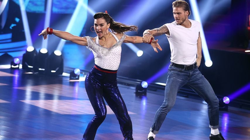 Renata Lusin und Rúrik Gíslason in der dritten "Let's Dance"-Show