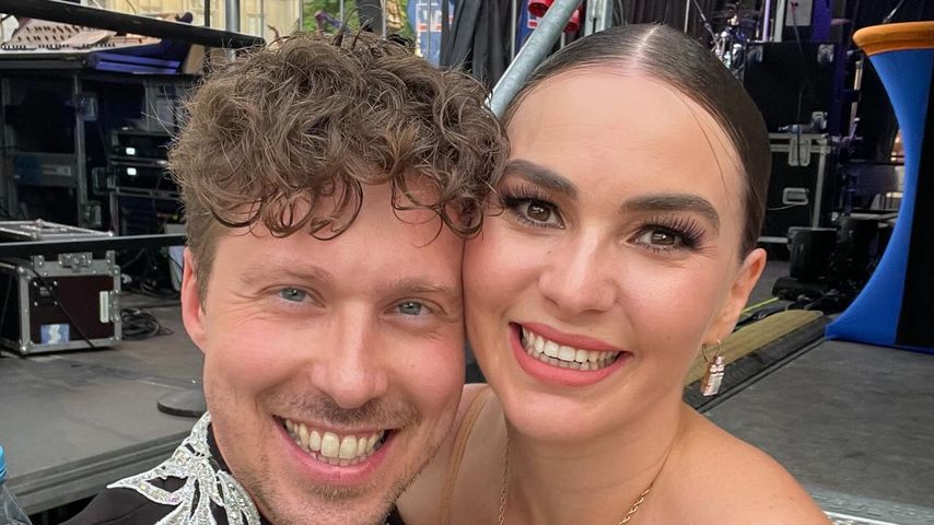 Renata Lusin und Valentin Lusin im Juli 2024