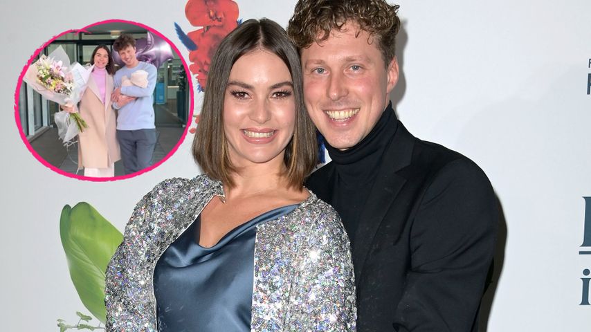 Renata und Valentin Lusin durften mit Baby Stella nach Hause