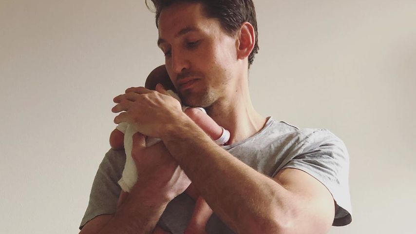 René Adler und sein Sohn Casper
