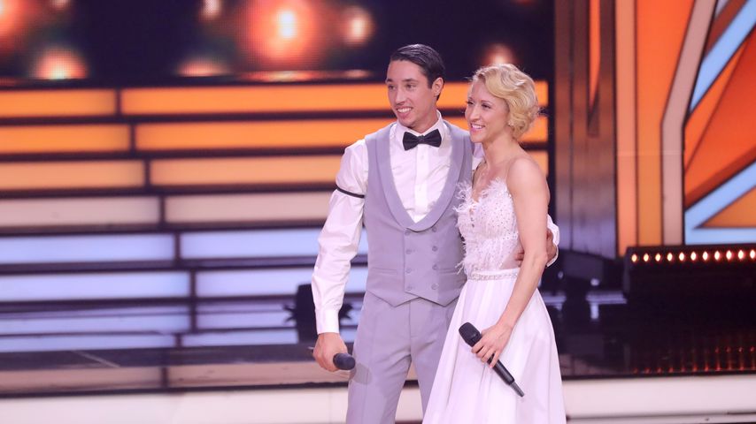 René Casselly und Kathrin Menzinger bei "Let's Dance"