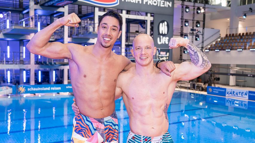 René Casselly (l.) und Fabian Hambüchen