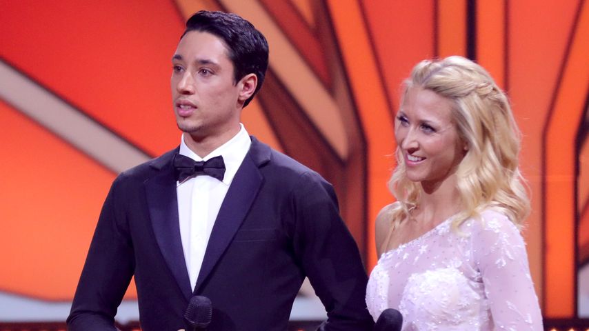 René Casselly und Kathrin Menzinger bei "Let's Dance"