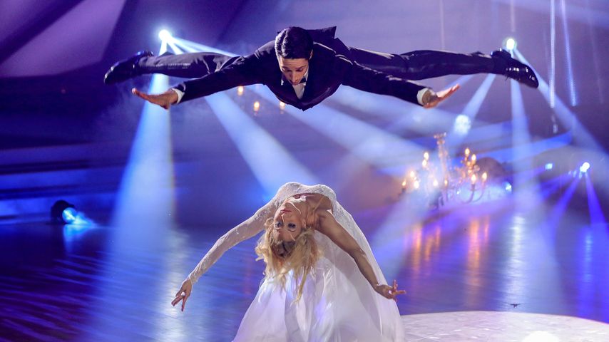 René Casselly und Kathrin Menzinger bei "Let's Dance"