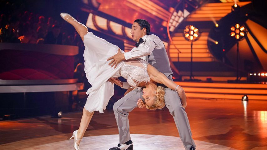 René Casselly und Kathrin Menzinger bei "Let's Dance"