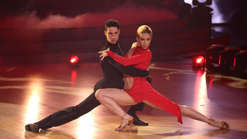 René Casselly und Kathrin Menzinger bei "Let's Dance"