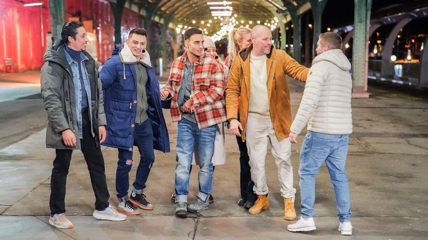 René Casselly, Zsolt Sandor Cseke, Timur Ülker, Ben Blümel und Joey Heindle bei "Die Passion"