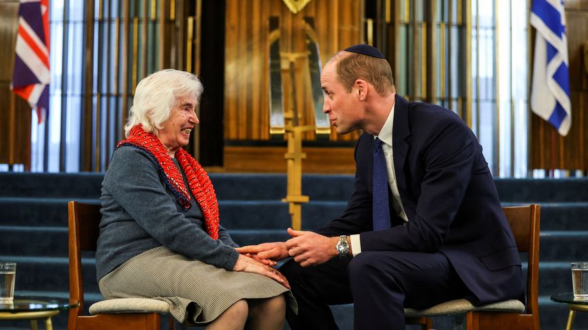 Renee Salt und Prinz William, Februar 2024