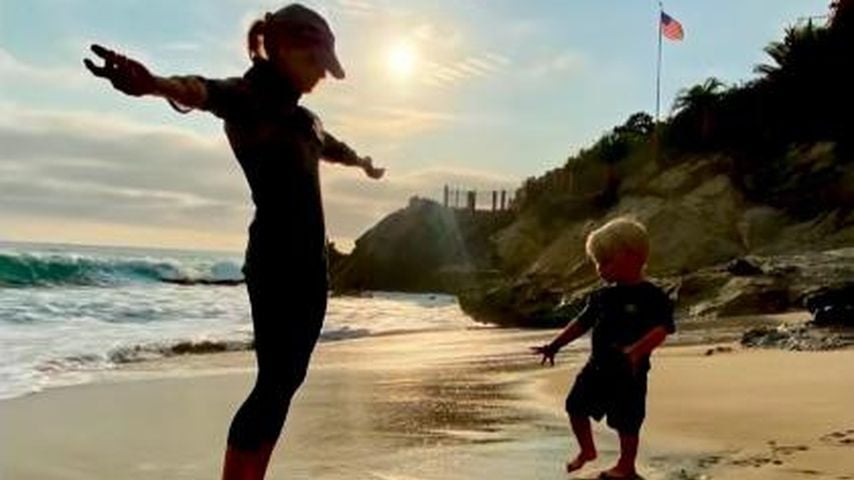 Renée Zellweger mit Ant Ansteads Sohn Hudson
