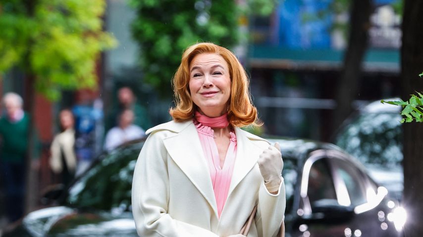 Renée Zellweger am Set von "Only Murders in the Building", Mai 2025
