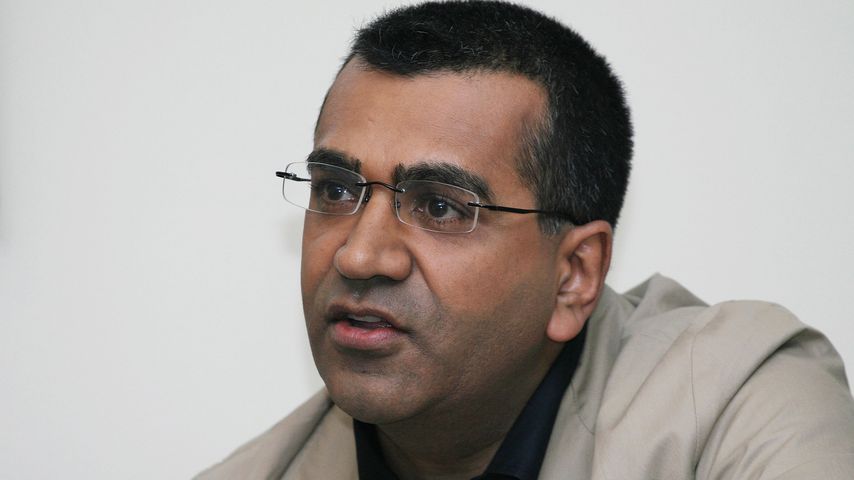 Reporter Martin Bashir bei einer Pressekonferenz in Beverly Hills 2008