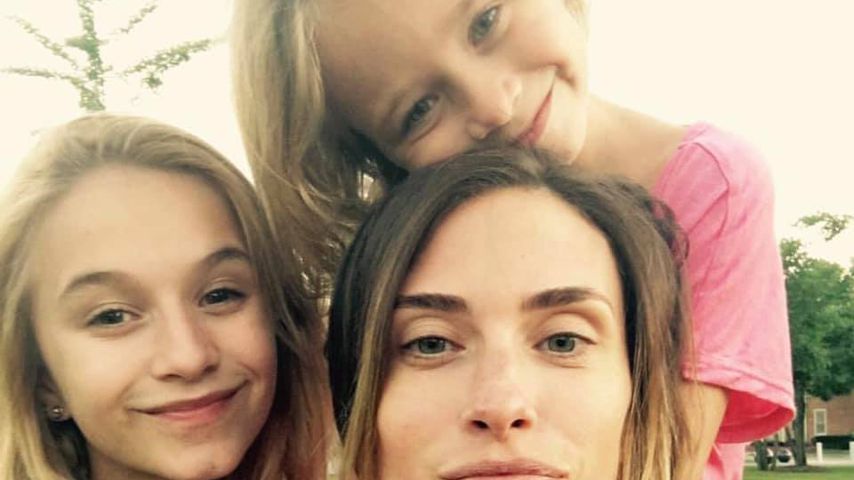 Rhea Durham mit ihren Kindern Ella und Grace