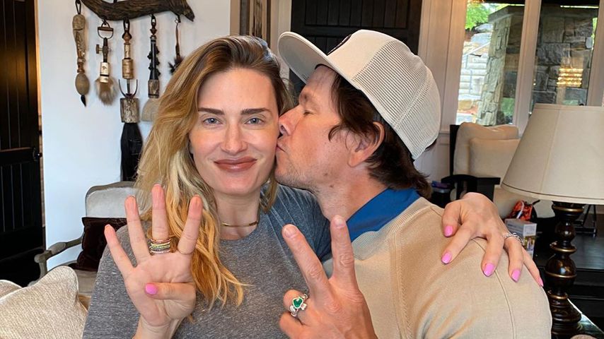 Rhea Durham und Mark Wahlberg im Juli 2020