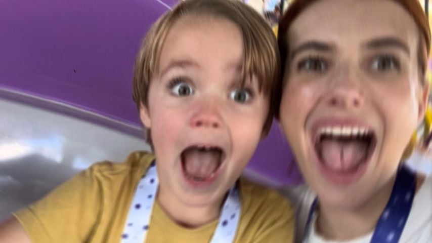 Emma Roberts teilt süße Schnappschüsse mit ihrem Sohn Rhodes