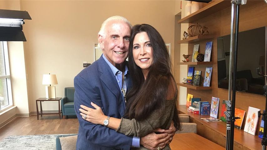 Ric Flair mit Wendy Barlow