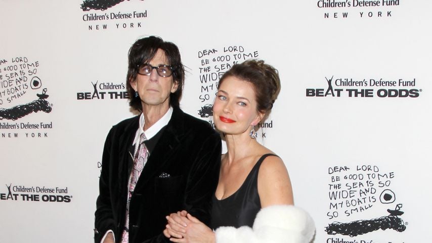 Ric Ocasek und Paulina Porizkova im Februar 2016 in New York