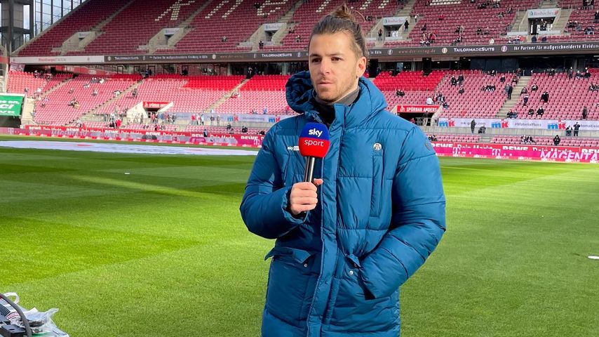 Riccardo Basile im Rheinenergie-Stadion in Köln