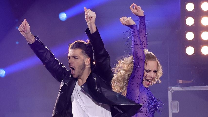 Riccardo Basile und Isabel Edvardsson in der zweiten "Let's Dance"-Show