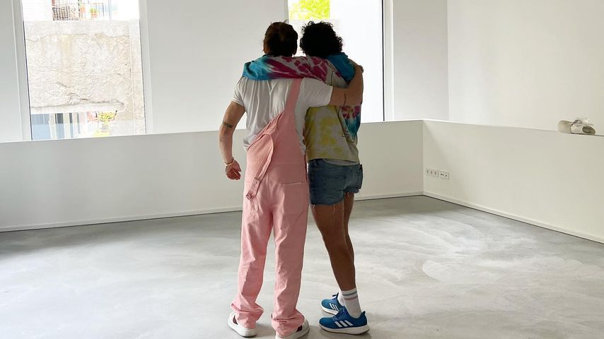 Riccardo Simonetti und Freund Steven im Mai 2022 in Berlin