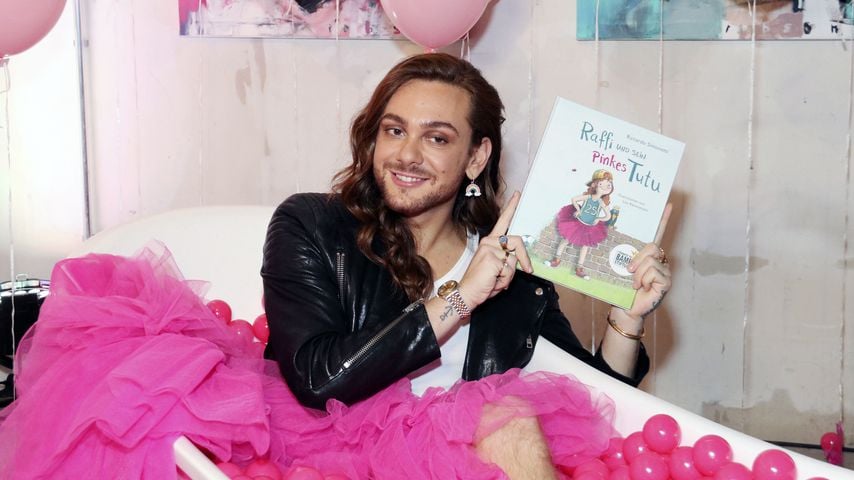 Riccardo Simonetti bei der Party zu seinem Kinderbuch "Raffi und sein Pinkes Tutu"