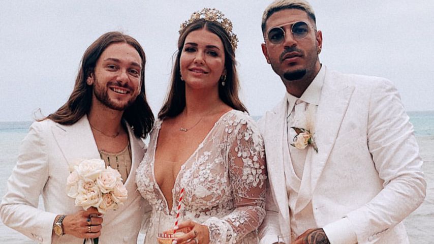 Riccardo Simonetti mit Novalanalove und Dj Yeezy